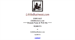 Desktop Screenshot of littlebusiness.com